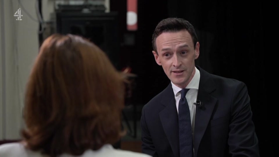 Broadcast still at 17m. Channel 4, Channel 4 News, 20 August 2026.
