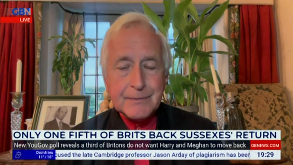 Broadcast still at 29m. GB News, New: GBN Tonight, 20 August 2026.