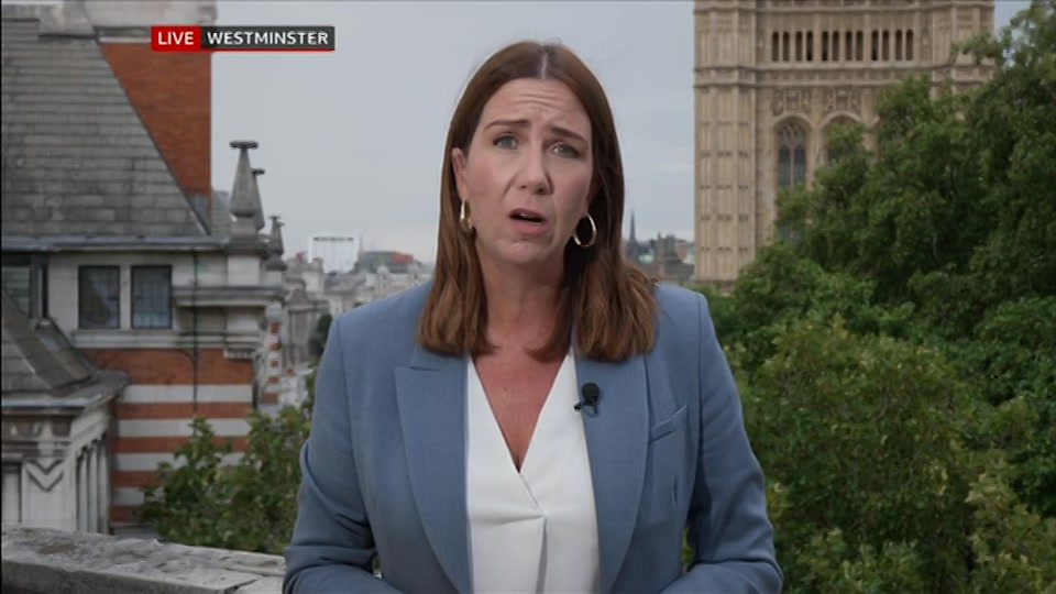 Broadcast still at 23m. BBC One, BBC News, 20 August 2026.
