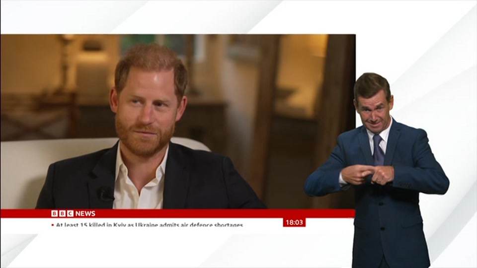 Broadcast still at 3m. BBC News, Signed: BBC News at Six, 20 August 2026.
