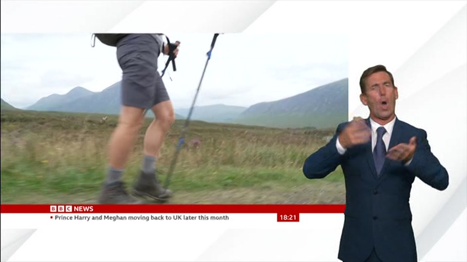 Still from BBC News at 21:00