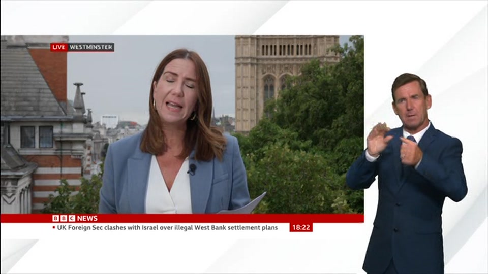 Still from BBC News at 22:00