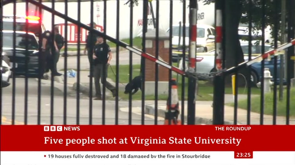 Still from BBC News at 25:00