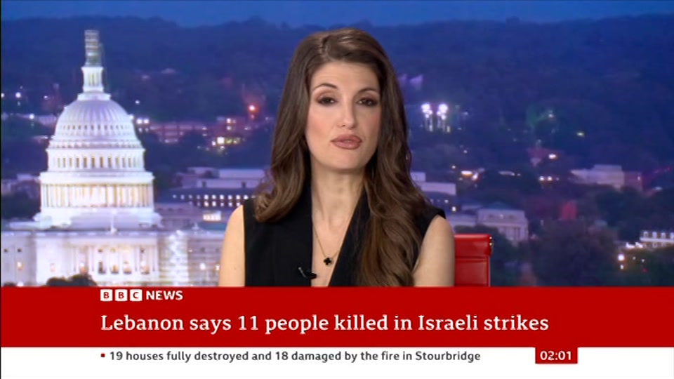 Still from BBC News at 1:00