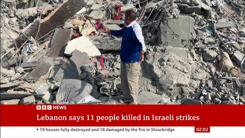 Still from BBC News at 2:00