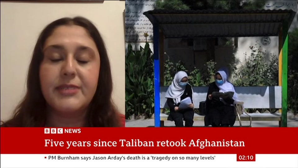 Still from BBC News at 10:00