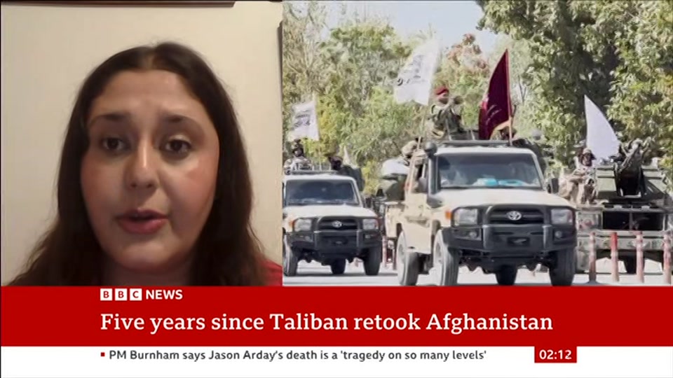 Still from BBC News at 12:00