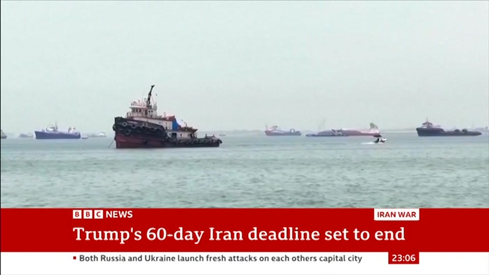 Still from BBC News at 6:00