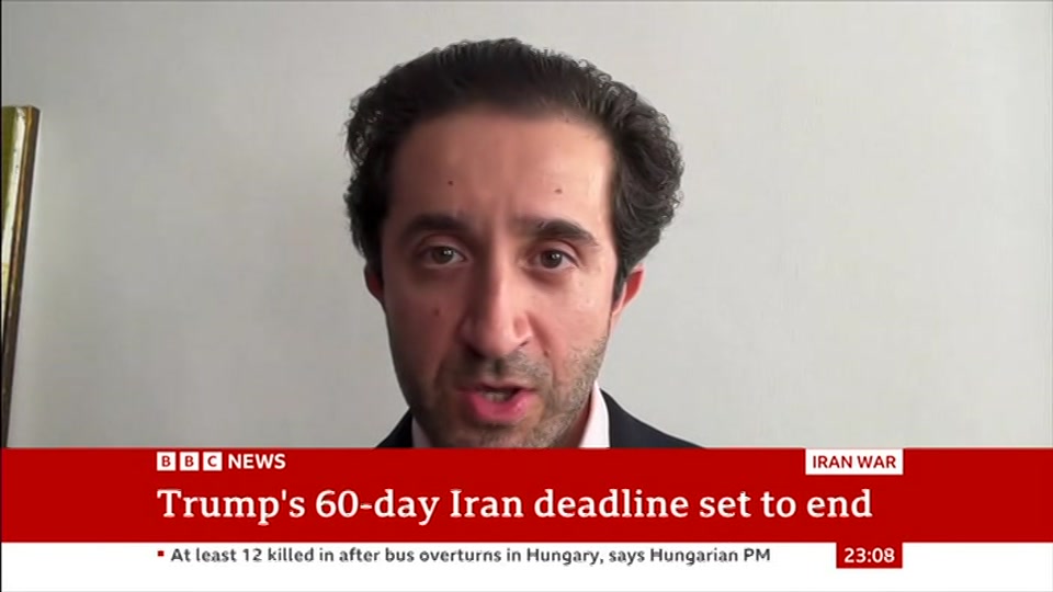 Broadcast still at 8m. BBC News, 16 August 2026.