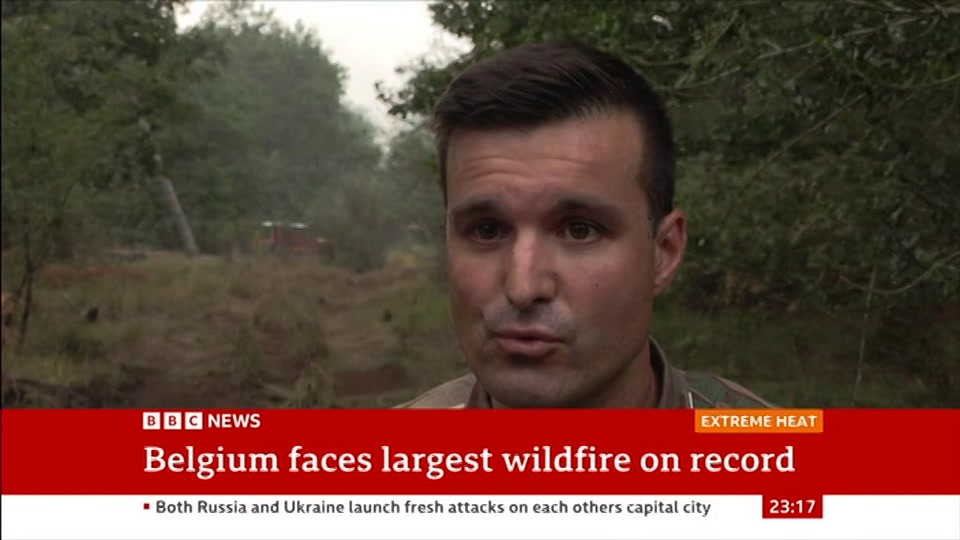 Broadcast still at 17m. BBC News, 16 August 2026.