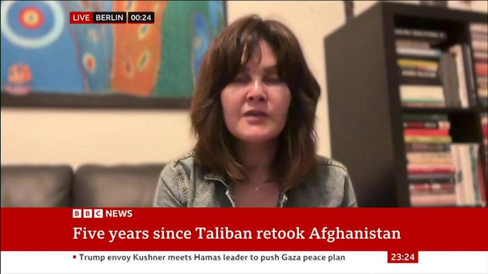 Still from BBC News at 24:00