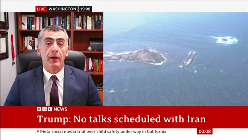 Broadcast still at 8m. BBC News, 18 August 2026.