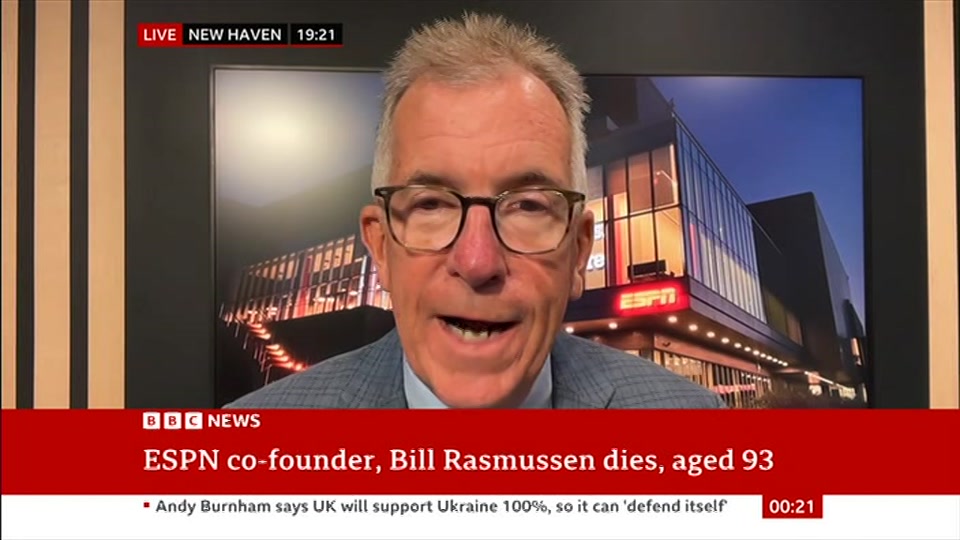 Still from BBC News at 21:00