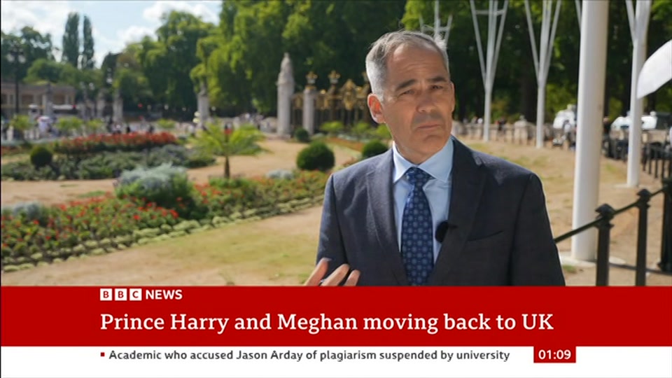 Still from BBC News at 9:00