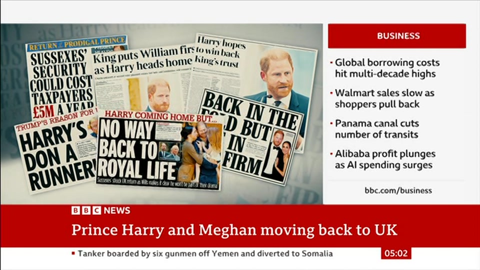 Broadcast still at 2m. BBC News, 21 August 2026.
