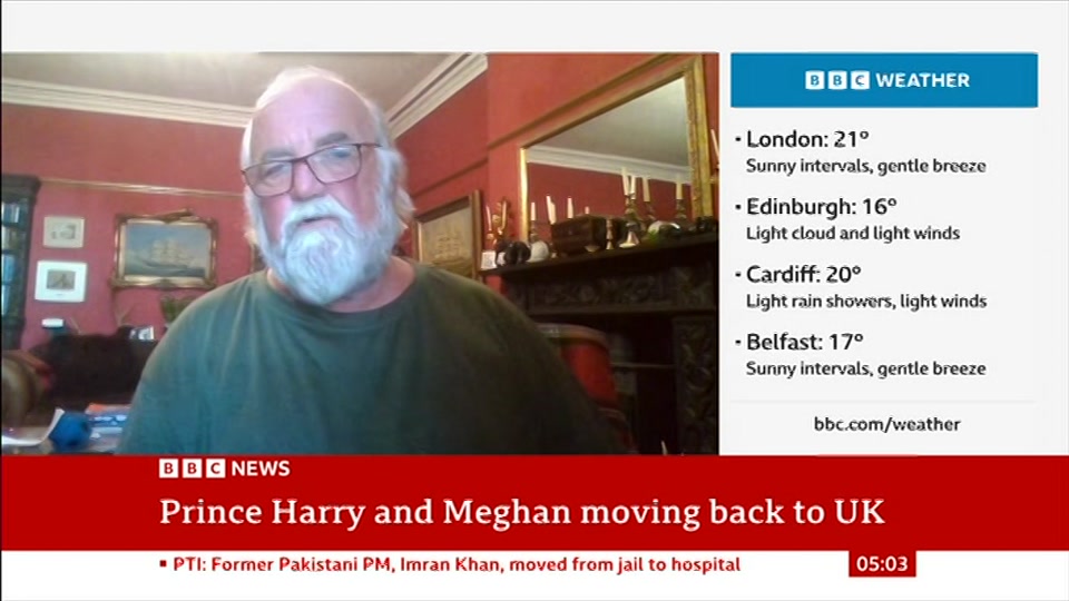 Still from BBC News at 3:00