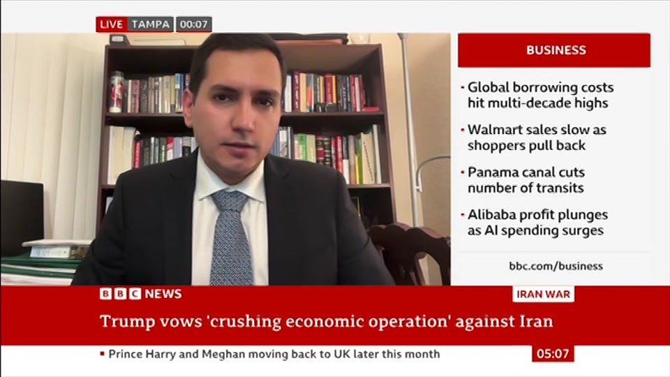 Broadcast still at 7m. BBC News, 21 August 2026.