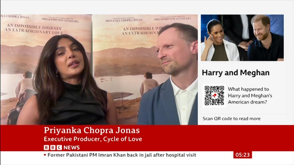 Broadcast still at 23m. BBC News, 21 August 2026.