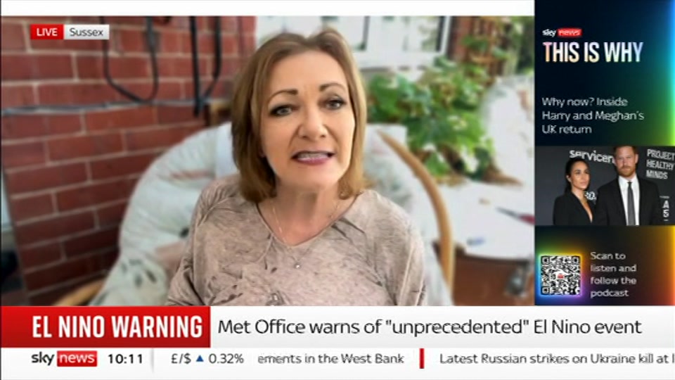 Broadcast still at 11m. Sky News, Sky News Today with Sam Washington, 21 August 2026.
