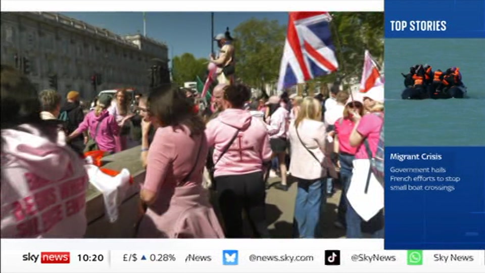Still from Sky News at 20:00