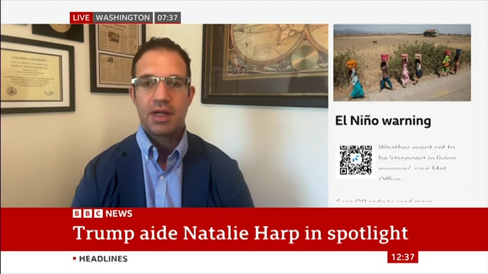 Still from BBC News at 7:00