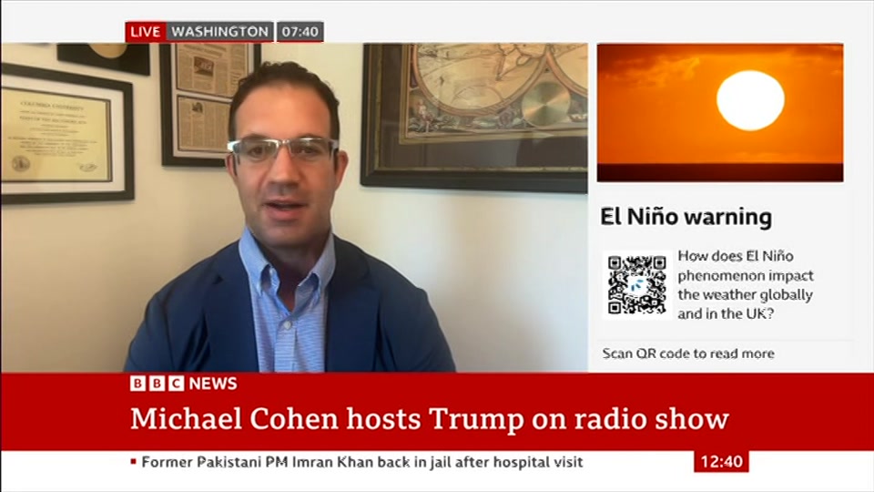 Broadcast still at 10m. BBC News, BBC News Now, 21 August 2026.