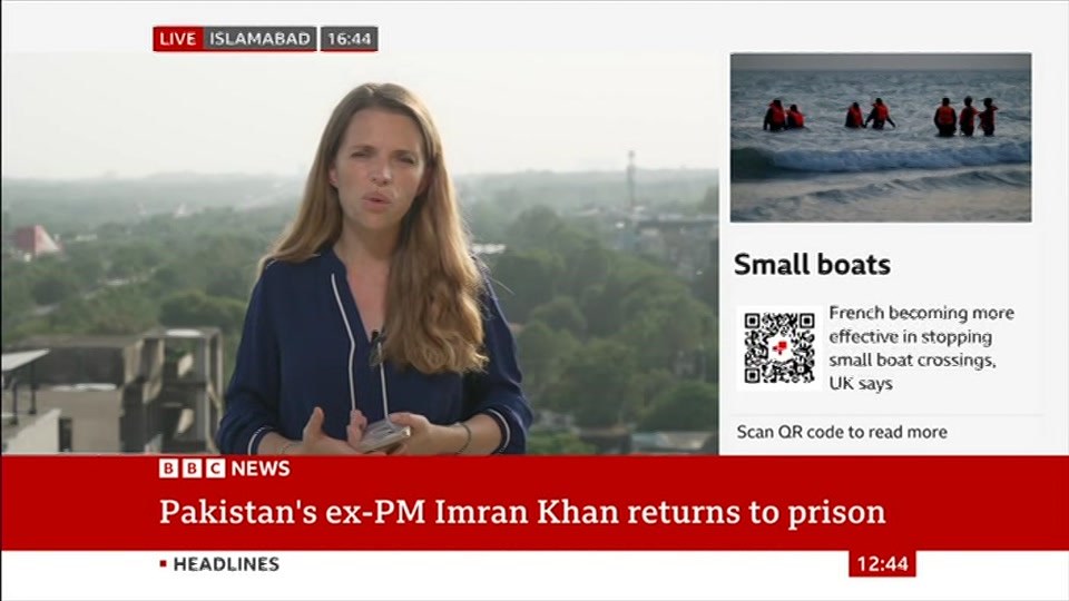 Broadcast still at 14m. BBC News, BBC News Now, 21 August 2026.