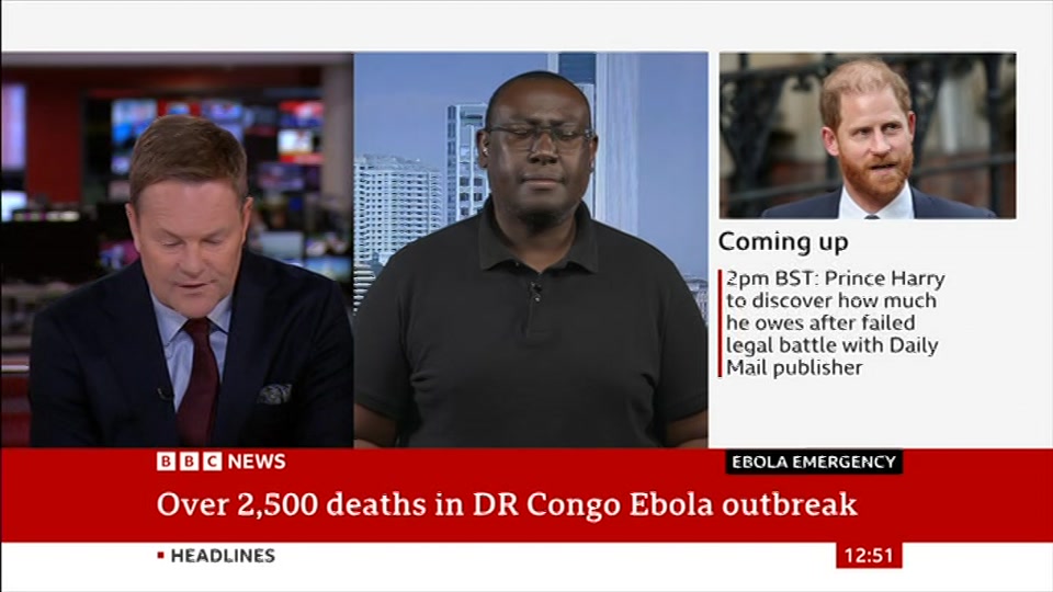 Still from BBC News at 21:00