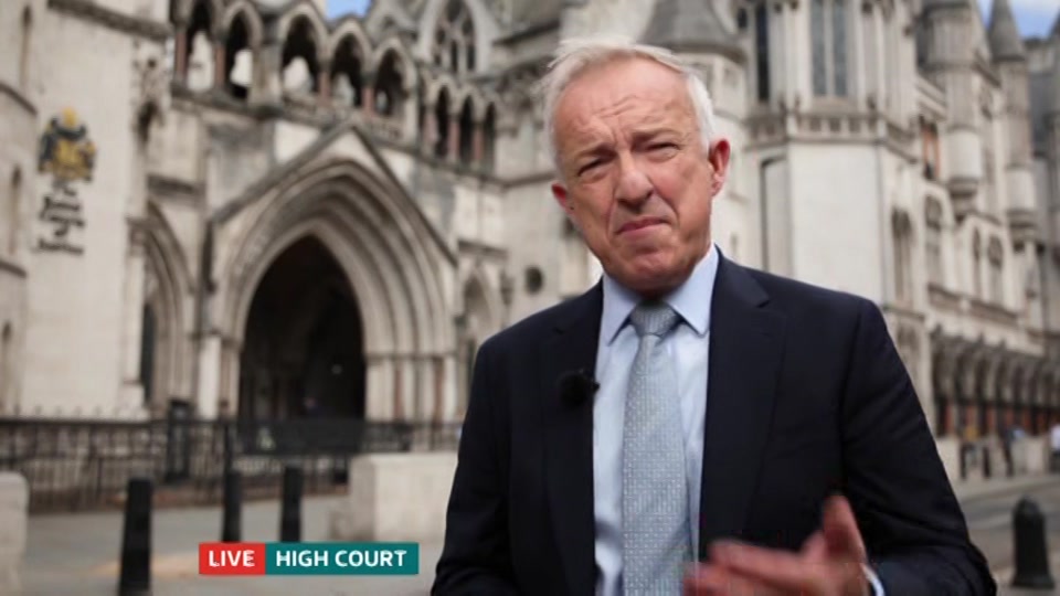 Broadcast still at 1m. ITV, ITV Lunchtime News, 21 August 2026.