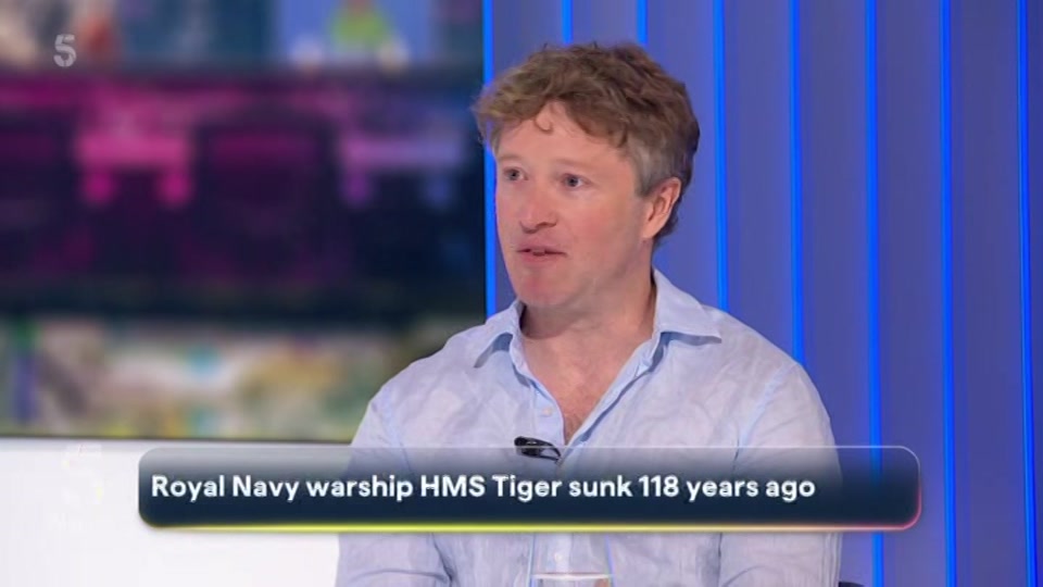 Broadcast still at 23m. Channel 5, 5 News with Dan Walker, 21 August 2026.
