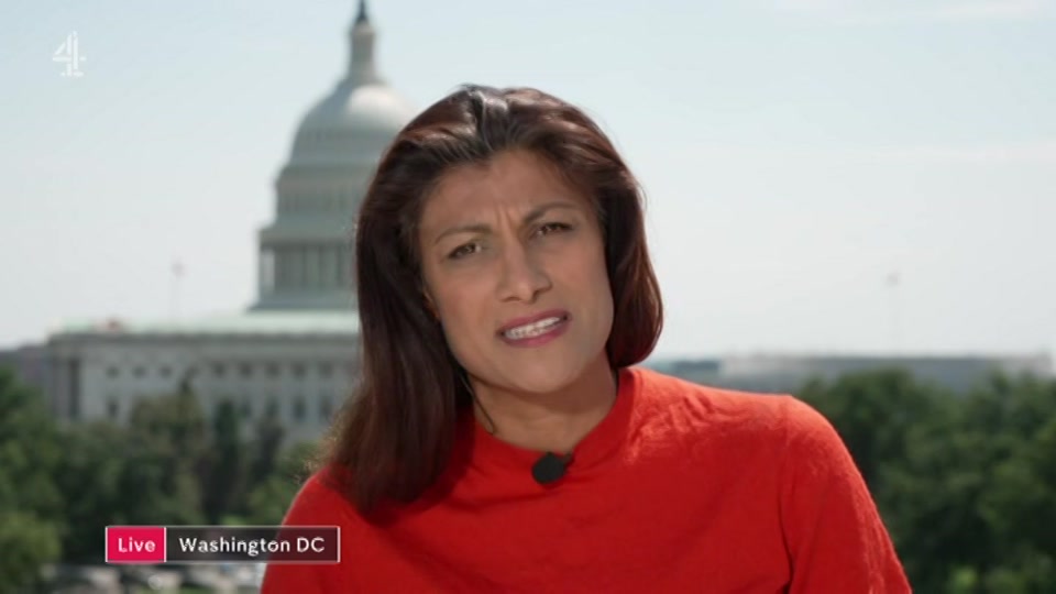 Broadcast still at 15m. Channel 4, Channel 4 News, 21 August 2026.