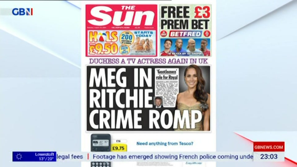 Still from GB News at 3:00