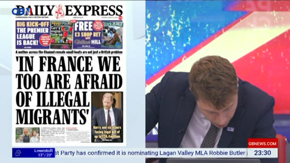 Still from GB News at 30:00