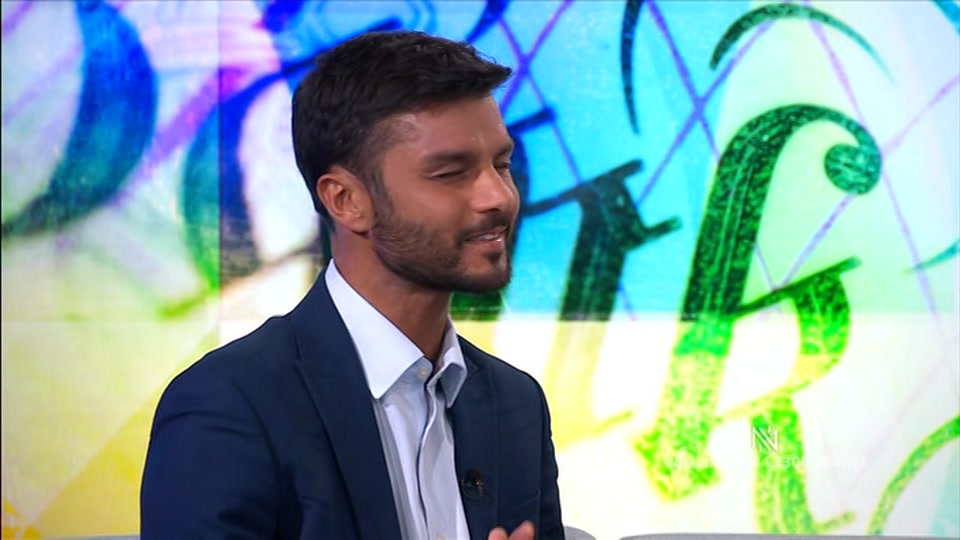 Broadcast still at 24m. BBC Two, Newsnight, followed by Weather, 21 August 2026.