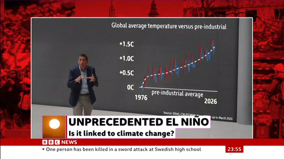 Still from BBC News at 10:00