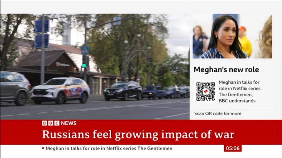 Broadcast still at 6m. BBC News, 22 August 2026.