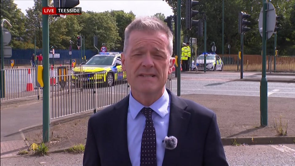 Broadcast still at 2m. BBC One, BBC News, 22 August 2026.