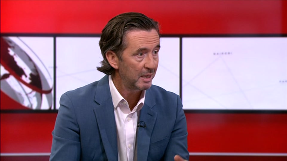 Broadcast still at 8m. BBC One, BBC News, 22 August 2026.
